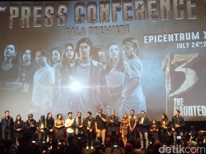 Raffi Ahmad Gaet Bintang Muda hingga Senior di Film 13 The Haunted