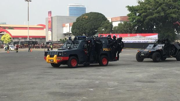 Panglima TNI dan Anies Hadiri Simulasi Antiteror Jelang Asian Games