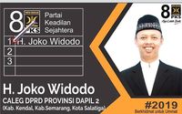 PKS Ungkap Sosok Viral Joko Widodo Caleg Jateng