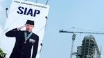 Baliho AHY Siap Hiasi Gatsu