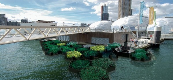 Recycled Park bertujuan mengurangi dan mencegah sampah plastik dari anak Sungai New Meuse, sebelum mengalir sampai ke Laut Utara (WHIM architecture) Recycled Park bertujuan mengurangi dan mencegah sampah plastik dari anak Sungai New Meuse, sebelum mengalir sampai ke Laut Utara (WHIM architecture)