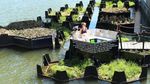 Foto: Taman Terapung dari Sampah Daur Ulang