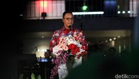 Anies meresmikan Lapangan Banteng, Rabu (25/7/2018).
