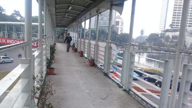 JPO Bundaran HI di 2018 / 