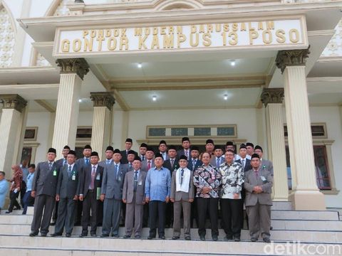 JK berharap Ponpes Gontor Poso berkolaborasi dengan ponpes lainnya dalam mengedukasi masyarakat