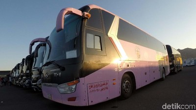 1.400 Bus Disiapkan untuk Angkut Jemaah Indonesia