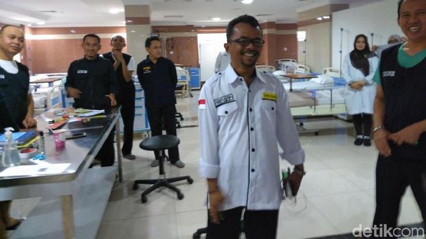 Kepala Kantor Kesehatan Haji Indonesia (KKHI) Mekah dr Nirwan Satria.