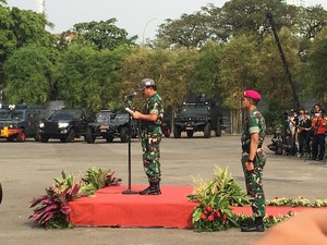 Panglima TNI dan Anies Hadiri Simulasi Antiteror Jelang Asian Games