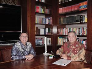 Bertemu Zulkifli, SBY: Tak Bahas Cawapres dan Kursi Menteri