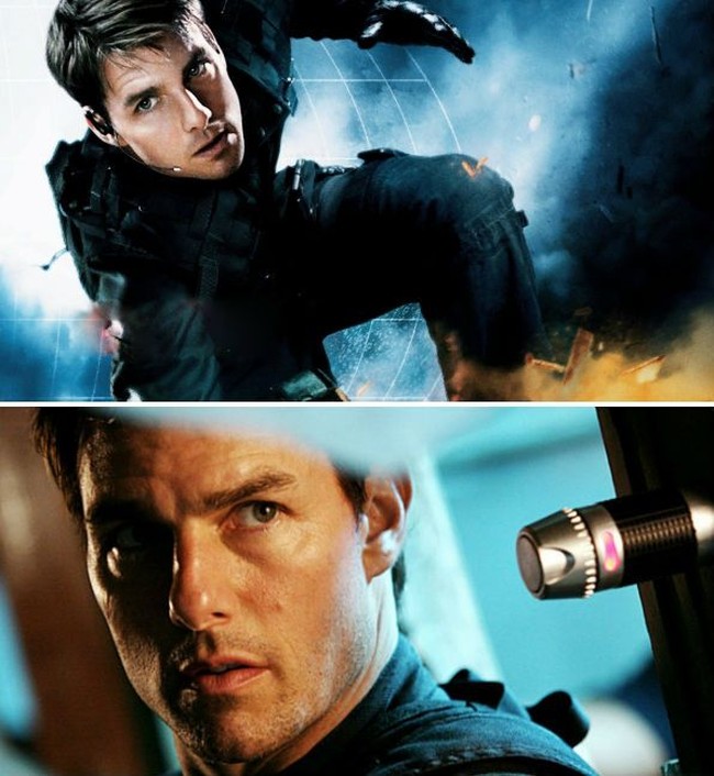 Mission: Impossible 3 rilis pada Mei 2006. Enam tahun berselang setelah sekuelnya tayang, Tom Cruise masih belum menunjukkan perubahan berarti pada wajahnya. Tak tampak kalau mantan suami Katie Holmes itu sudah berusia 44 tahun. Foto: istimewa