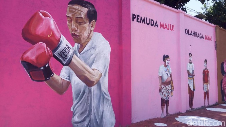 Keren! Cara Warga Kampung di Solo Memeriahkan Asian Games 2018 Keren! Cara Warga Kampung di Solo Memeriahkan Asian Games 2018