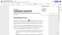 Google Docs Koreksi Tata Bahasa dengan AI 