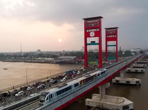 Operasional LRT Palembang akan Diperpanjang hingga Jam 9 Malam