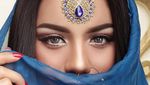 Tampil Bergaun Biru, Ersya Aurelia Pamer Kaki Jenjang
