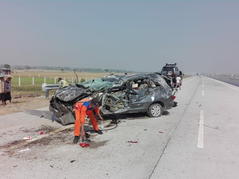 Kecelakaan lalu lintas. Foto: Istimewa Kecelakaan lalu lintas. Foto: Istimewa