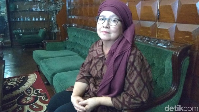 Mariana Candra mengidap kanker payudara her2 positif. Foto: Aisyah/detikHealth Mariana Candra mengidap kanker payudara her2 positif. Foto: Aisyah/detikHealth