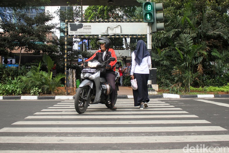 Pelican crossing. Foto: Rifkianto Nugroho Pelican crossing. Foto: Rifkianto Nugroho