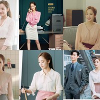 Pecinta drama Korea mungkin sedang penasaran episode terakhir Whats Wrong with Secretary Kim. Sebelum nonton, tengok gaya Kim Min So yang bisa jadi inspirasi baju kerja. Foto: TvN