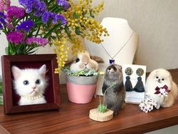 Keren! Seniman Jepang Ini Bisa Sulap Benang Wol Jadi Kucing