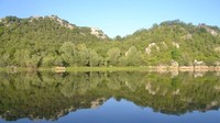 Danau ini berada di perbatasan Montenegro dengan Albania. (Chris Dwyer/CNN Travel)