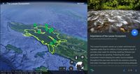 Indahnya Alam Leuser yang Terekam Google Earth 