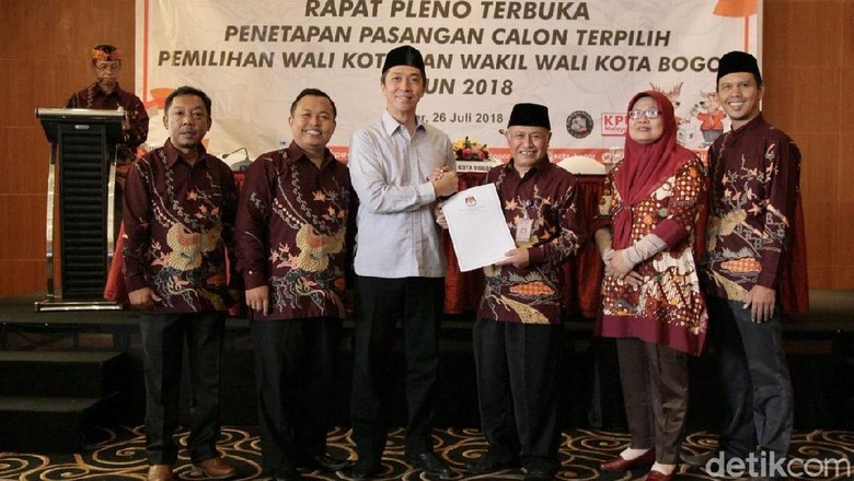 KPU Tetapkan Bima Arya Jadi Walkot Bogor Terpilih KPU Tetapkan Bima Arya Jadi Walkot Bogor Terpilih