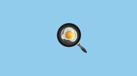 Emoji telur di atas wajan ini, bisa menggambarkan karakter yang sederhana dan menyukai hal yang sudah familiar. Mereka juga disukai banyak orang karena sifat rendah hatinya. Foto: Emojipedia