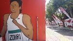 Mural Jokowi Hingga Atlet Nasional Nampang di Solo