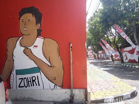 Keren! Cara Warga Kampung di Solo Memeriahkan Asian Games 2018