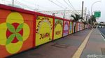 Foto: Warna-warni Mural Asian Games Pasukan Oranye di Jatinegara