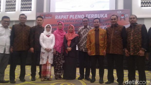 KPU Tetapkan Nurdin Abdullah Menang Pilgub Sulsel