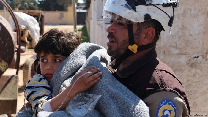 Jerman Akan Tawarkan Suaka pada Beberapa Anggota Helm Putih