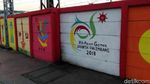 Foto: Warna-warni Mural Asian Games Pasukan Oranye di Jatinegara