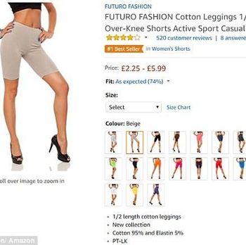 Bicycle Pants Diburu Fashionista di Amazon dan eBay.