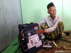 Buruh Irigasi Ini Naik Haji Meski Gaji Hanya Rp 500 Ribu/Bulan