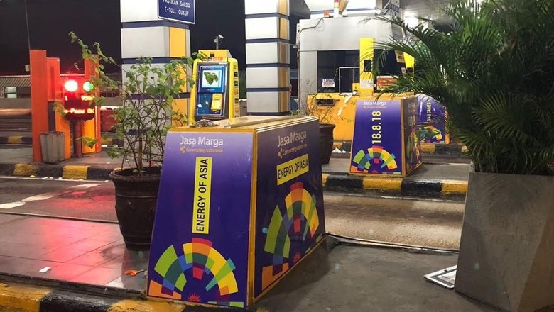 Semarakan Asian Games, Jasa Marga Percantik Jalan Tol Semarakan Asian Games, Jasa Marga Percantik Jalan Tol