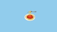 Orang yang suka menggunakan emoji spaghetti, merupakan orang yang lebih suka berada di rumah. Mereka menyukai sesuatu yang nyaman, dan segar. Foto: Emojipedia
