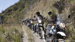 Foto: Menerabas Trek Ekstrem Bromo Naik Motor