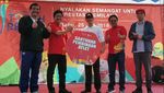 Api Obor Asian Games Mampir di Lombok