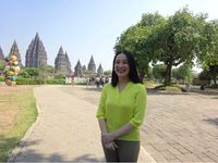 Kris Aquino disela-sela kesibukan syuting iklan Tolak Angin (Foto: Tia Reisha/Detikcom)