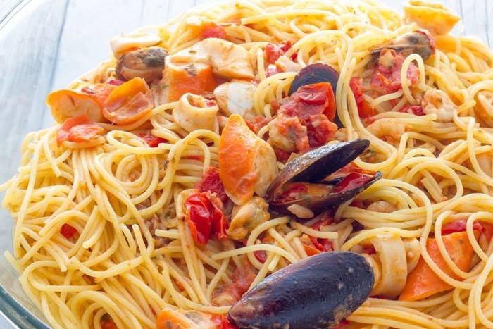 Baru Gajian? Enaknya Makan Spaghetti Marinara dan 