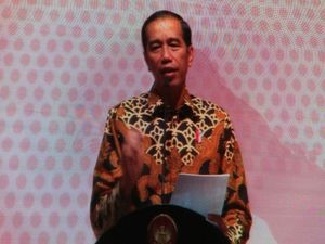 Jokowi Baca Puisi Laut untuk Dunia, Ini Isinya