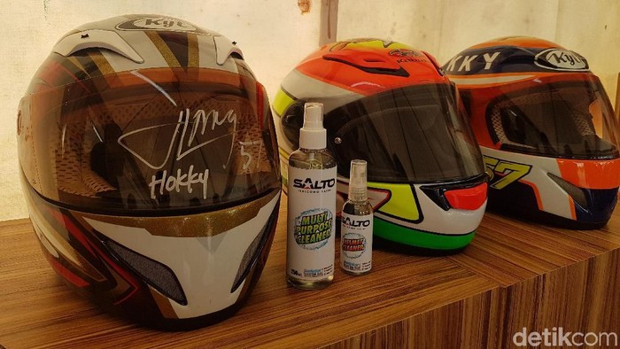 Helm Premium milik komunitas Belajar Helm