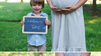 Foto yang bikin gemas, ketika anak dalam kandungan sudah lahir. (Foto: Brightside)