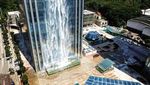 Wow, China Punya Air Terjun Raksasa di Atas Gedung