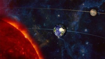 Sebelumnya, pada 2003 lalu, jarak antara Mars dan Bumi sempat berada di angka 55,8 juta kilometer. Foto: NASA