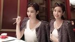 Manisnya Park Min Young Saat Menyesap Teh dan Makan Cake