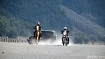Foto: Keren! Adu Cepat Kuda Bromo vs Motor Adventure