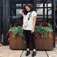 Sangar saat tanding karate, gaya sehari-hari Ceyco ternyata seperti anak muda kebanyakan. Ia senang mengenakan busana casual dan simpel. Foto: Instagram/@ceycogeorgia