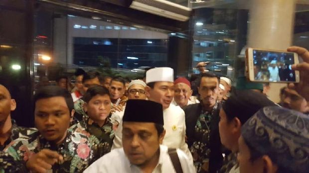 Salim Segaf, Sohibul iman, Tommy Soeharto di Ijtimak Ulama.
